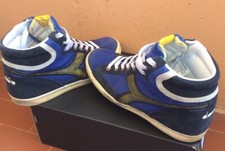 SCARPE DIADORA UOMO SNEAKERS VINTAGE ALTE SPORTIVE SKATE STREET RETRÒ PUNK N.42