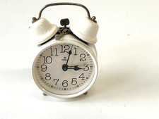 Orologio Sveglia Da Tavolo Con Doppia Campana Funzionante Usato marca VEGLIA