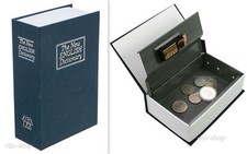 UNA CASSAFORTE "LIBRO" PER MONETE BANCONOTE 