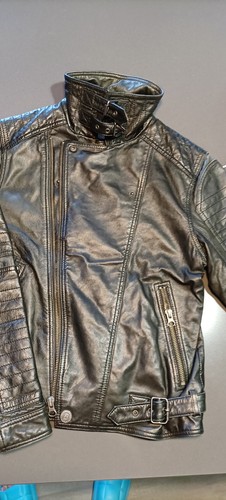 Giacca pelle burberry - giacca,