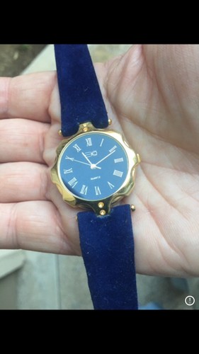 Orologio donna quarzo velluto