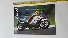 Yamaha FZ 750 1988 depliant MOTO originale brochure ITALIANO