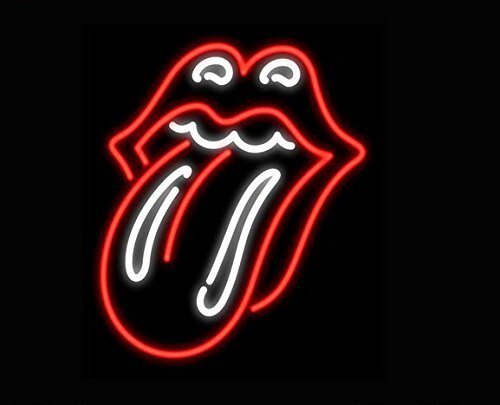 New rolling stones neon - rolling,
