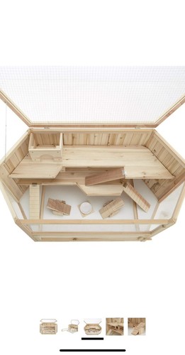 Gabbia criceto grande legno - criceto,