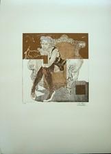 Giovanni MARANGHI acquaforte Casta Diva 72x52 firmata numerata 2010 AA