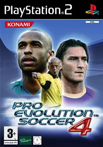 Pro evolution soccer - 4, (ps2)