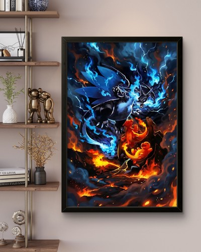 Poster tela charizard - poster,