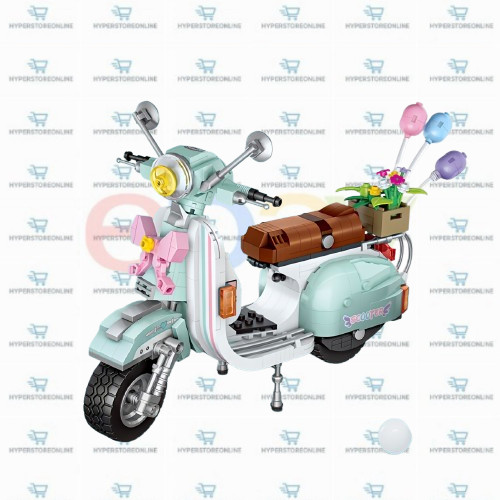 Blocchi costruzione moto - di,