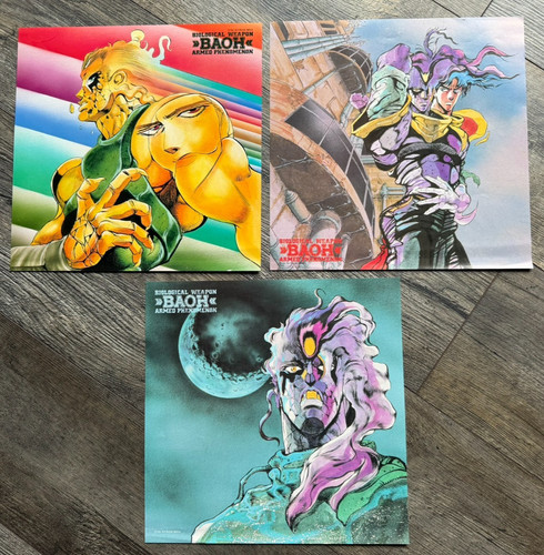 Baoh mini poster lotto - mini, 3pz