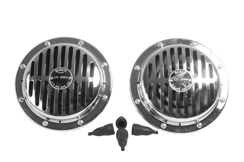Kit clacson cromati bosch per - clacson,
