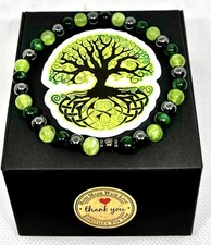 Braccialetto spirituale “protezione, rinascita e abbondanza del cuore”