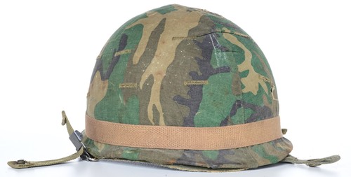 Vietnam era helmet with - helmet,