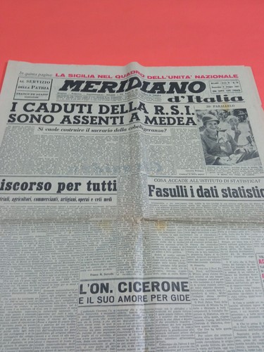 Meridiano italia 5 - meridiano, d'italia