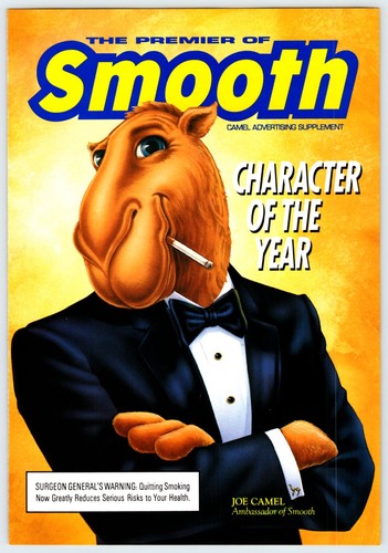1990 joe camel - joe, sigarette