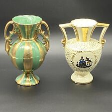 Coppia Vasi vintage ceramiche porcellane d'epoca