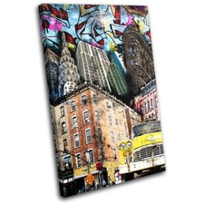 New York Collage Graffiti