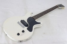 Gibson Les Paul Junior Faded Double Cutaway White USA Solid Body Chitarra elettrica