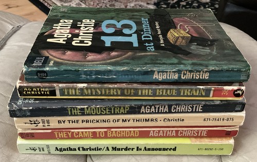 Lot vintage pbs agatha - vintage,