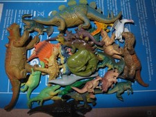 Dinosauri lotto set misto numerati e non piccoli e grandi + di 25 pezzi extra TO