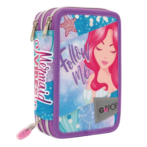Astuccio scuola pop mermaid - scuola,