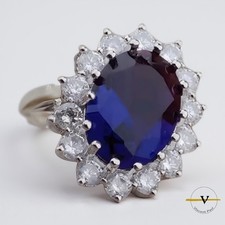 SOLITARIO DONNA CON ZAFFIRO