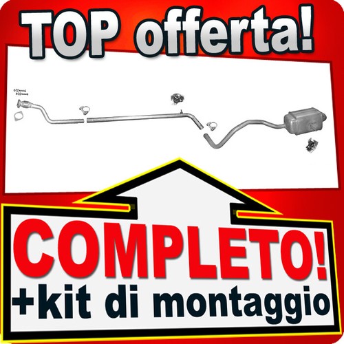 Scarico completo per - completo, renault