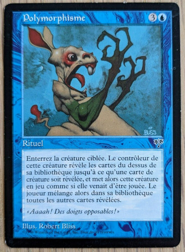 Mtg magic polymorph mirage - magic,