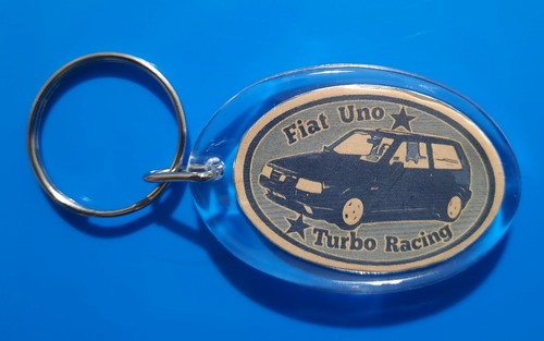 Portachiavi fiat uno turbo - portachiavi,
