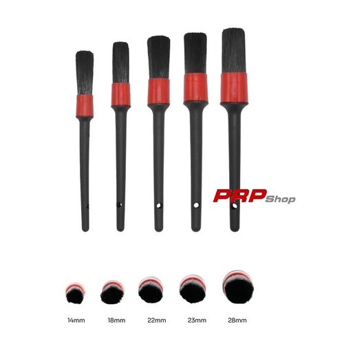 Set pennelli 5pz per pulizia - set,