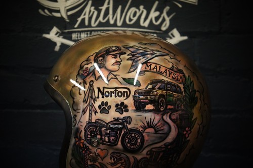 Casco moto personalizzato - moto,