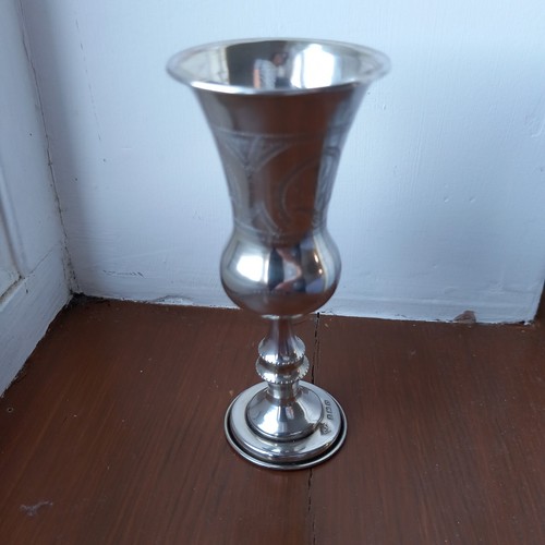 Antica tazza calice kiddush - kiddush, in