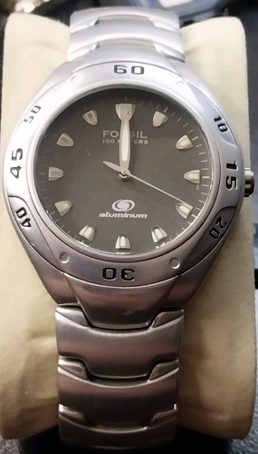 Orologio fossil blu - blu, alluminio