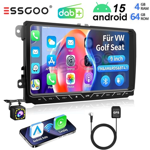 Dab carplay android 4 - carplay, 4+64g