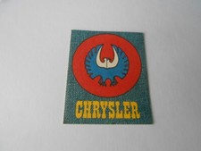 FIGURINA TELATA AUTO e MOTO I MARCHI-CHRYSLER