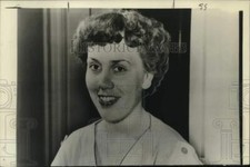 Foto stampa 1954 signora