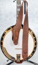 LAKOTA LEATHERS Bisonte -Culla di bufalo americano banjo cinturini CIOCCOLATO