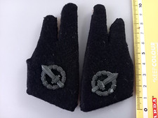 COPPIA DI MOSTRINE DA BAVERO BRIGATE NERE RSI REPUBBLICA SOCIALE