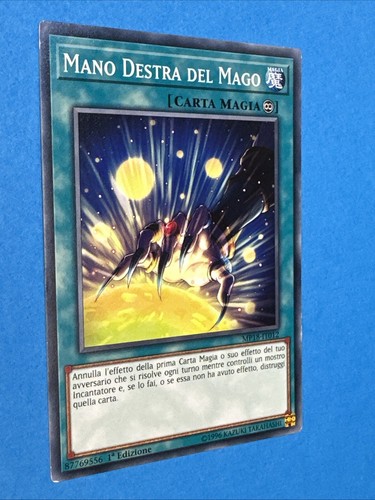 Mano destra del mago carta - del,