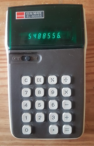 Calculatrice sharp elsi mate - elsi,