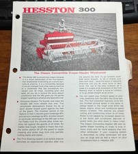 Brochure HESSTON 1970