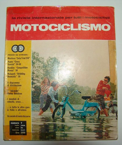 Motociclismo luglio 1969 - motociclismo,