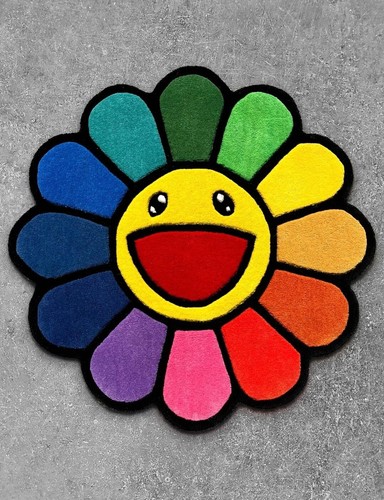 Tappeto shaggy emoji design - tappeto,