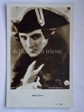OLAF FJORD attore cinema muto silent movie vecchia cartolina 5659