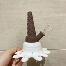 Ice Cream Bong Silicone Glass