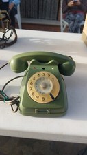 Telefono A Rotella Vintage Anni 60 Verde Militare Modernariato Vintage 