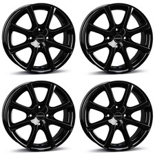 4 Cerchi Borbet LV4 5.5x14 ET35 4x100 SW per Peugeot 107 108