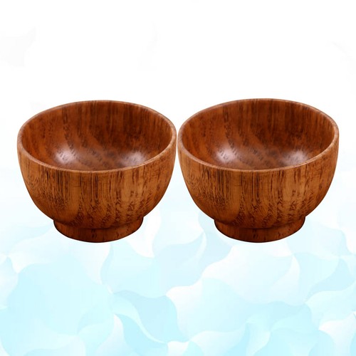 2pcs bol bois fabriqué - bol,