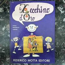 libro cartonato LO ZECCHINO D'ORO MOTTA EDITORE 1968 FOTOGRAFIE