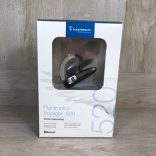 PLANTRONICS Voyager 520 Auricolare Bluetooth Wireless con Cancellazione del Rumore - Nero Nuovo con scatola!