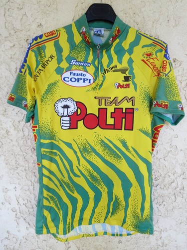 Maillot cycliste team polti - cycliste,